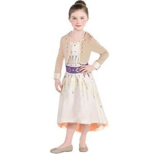 BRAND NEW girl youth disney frozen II anna dress halloween costume size 3-4T M L